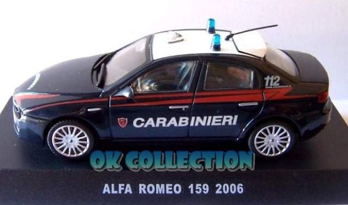 Modellino carabinieri - 1:43,